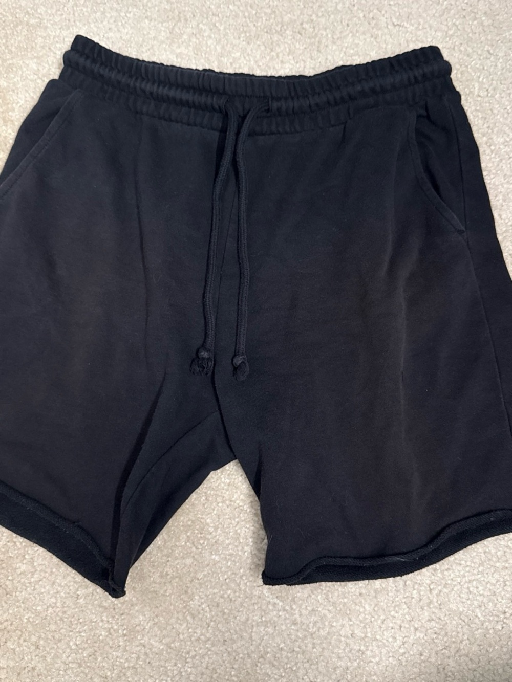 H&M Black Men’s Athletic Drawstring Shorts